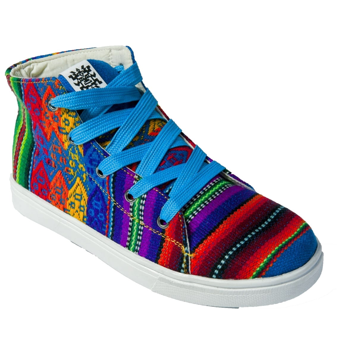 Trampki Inkamos Alto Azul New, oryginalne buty z Peru