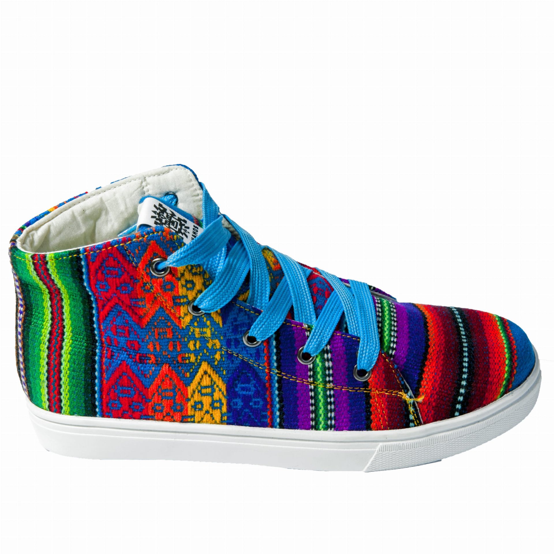 Trampki Inkamos Alto Azul New, oryginalne buty z Peru - obrazek 3