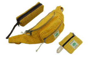 Saszetka na pas / nerka / biodrówka Yellow - Feltiness