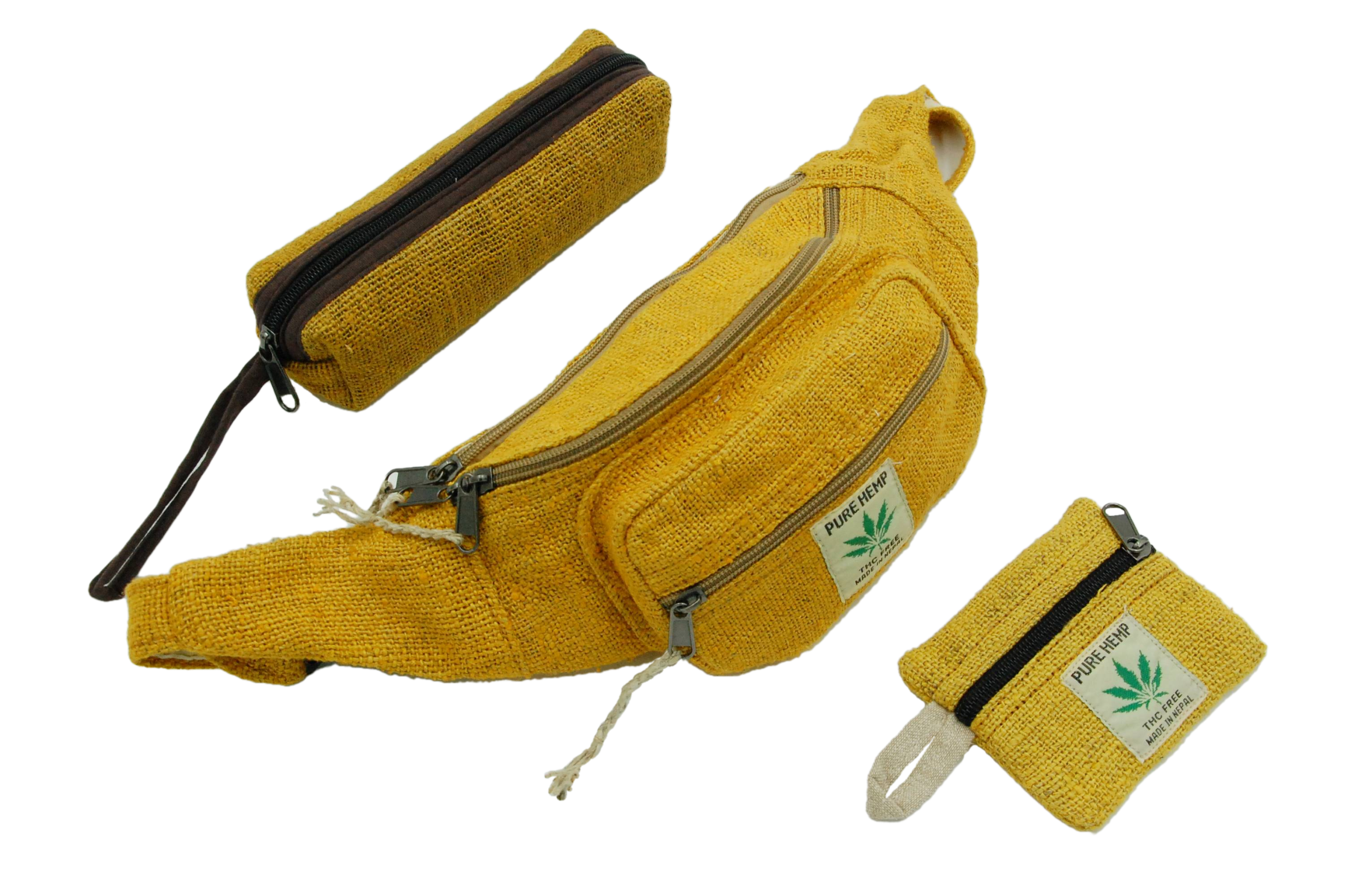 Saszetka na pas / nerka / biodrówka Yellow - obrazek 7