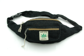 Saszetka na pas / nerka / biodrówka Black - Feltiness