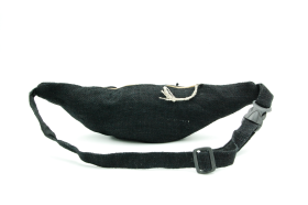 Saszetka na pas / nerka / biodrówka Black - Feltiness