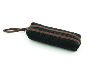 Piórnik Black z włókna konopnego