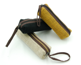 Piórnik Black z włókna konopnego - Feltiness