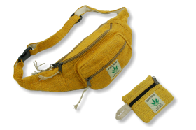 Portfel Yellow z konopi - Feltiness