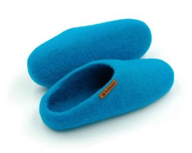 Paputy Morskie - kapcie wełniane