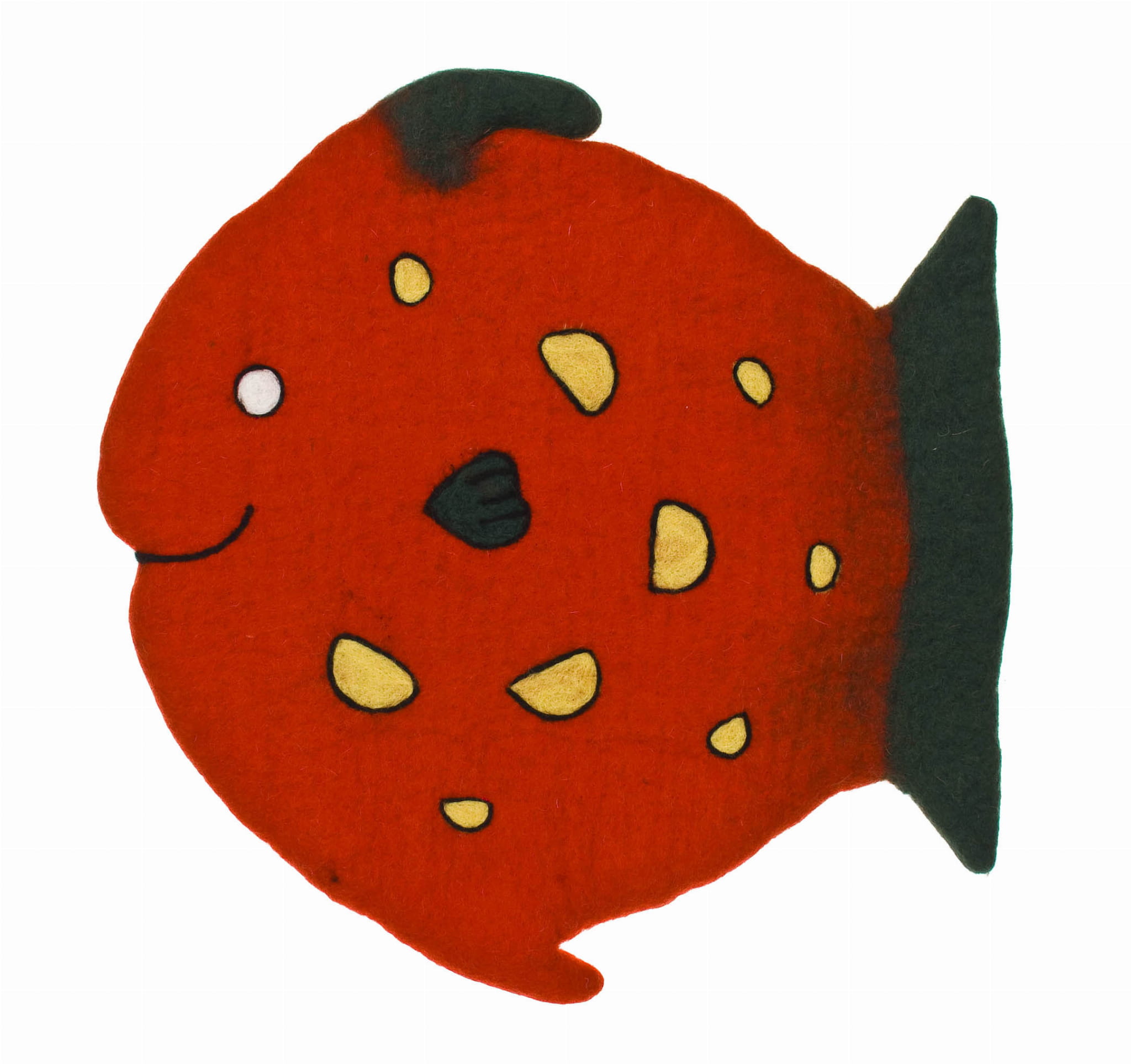 Mata wełniana Rybka