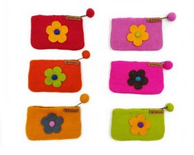 Alternative view of Portfel, futerał z filcu Kolorowy