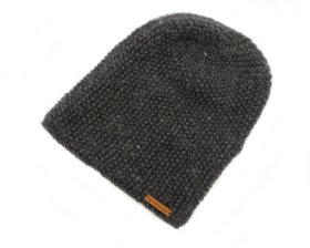 Alternative view of Czapka z wełny czarna