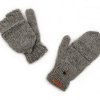 Rękawiczki wełniane z klapką bez palców - Feltiness