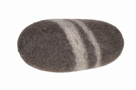 Alternative view of Poduszka filcowa Kamień Brązowy średni M