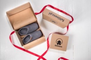 Ręcznie robione kapcie i papcie na prezent - Feltiness