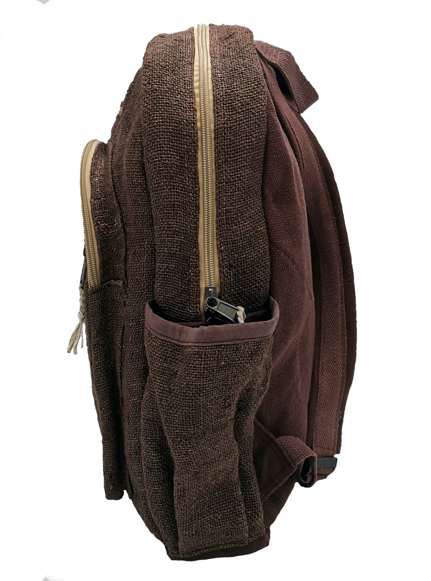 Plecak z konopi Bronze - obrazek 2