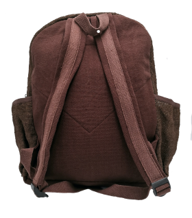 Plecak z konopi Bronze - Feltiness