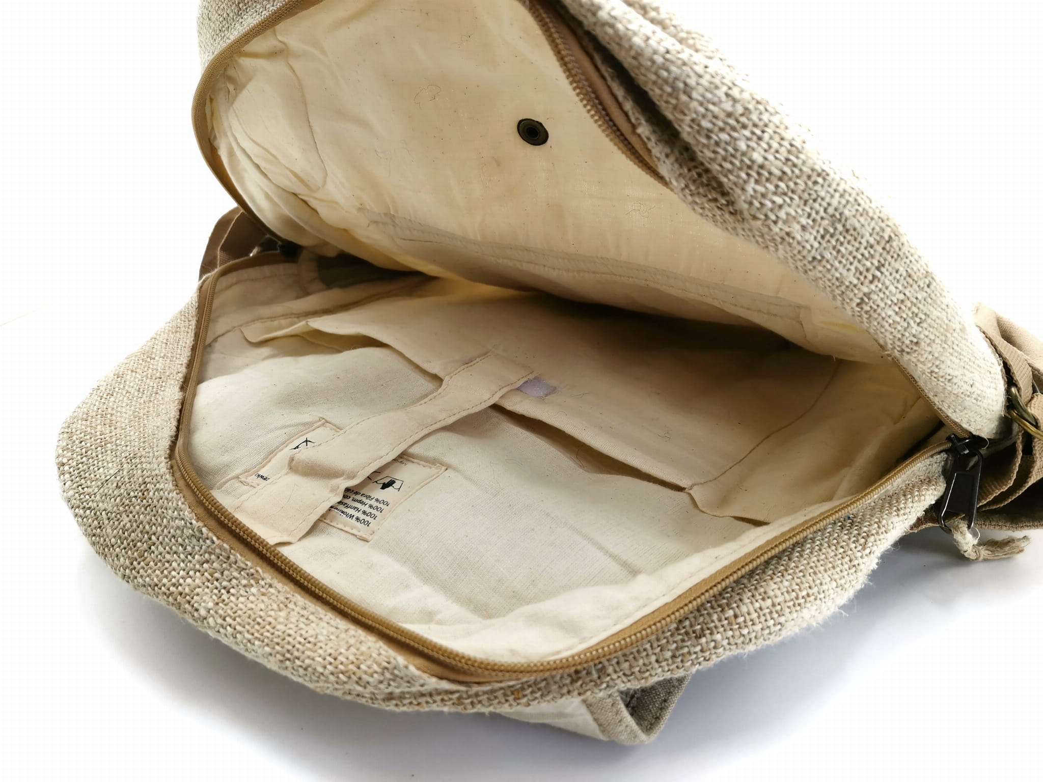 Plecak z konopii Yogi - obrazek 3