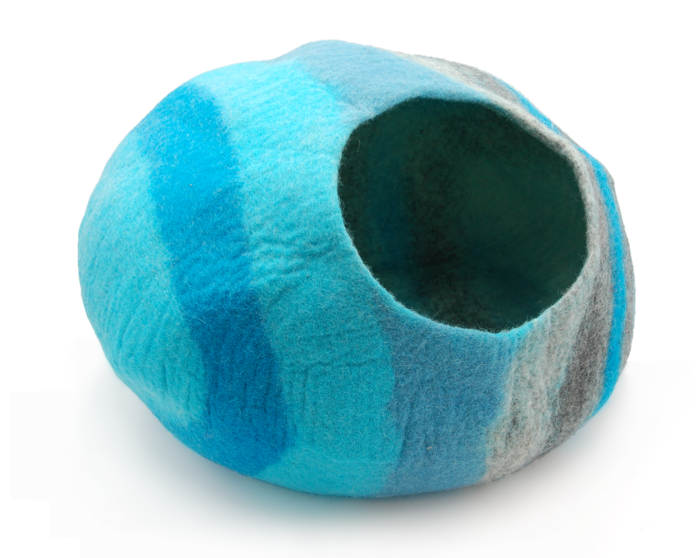 Kojec dla kota niebieski