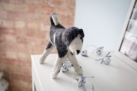 Alternative view of Psiak - zwierzak filcowy