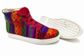 Alternative view of Trampki Inkamos Alto Rojo NEW, oryginalne buty z Peru