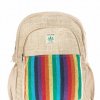 Plecak naturalny Rainbow Striped - Feltiness