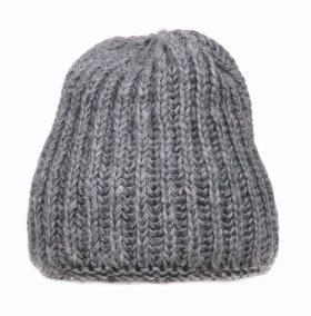 Czapka wełniana popielata - Feltiness