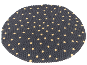 Alternative view of Dywan z filcowych kulek - Wulkaniczny Pył