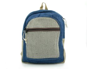 Plecak naturalny Fine Blue