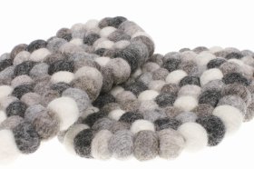 Podkładki wełniane na stół Beżowe - Feltiness