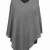 Poncho popielate - Feltiness