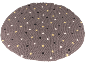 Alternative view of Dywan z naturalnej wełny - Multikolor