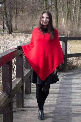 Poncho czerwone - Feltiness