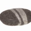 Poduszka z wełny Kamień Brązowy mały S