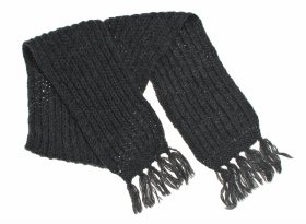 Szal wełniany popielaty - Feltiness