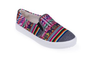 Trampki Inkamos Corto Gris, oryginalne buty z Peru