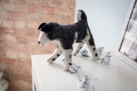 Psiak - zwierzak filcowy - Feltiness