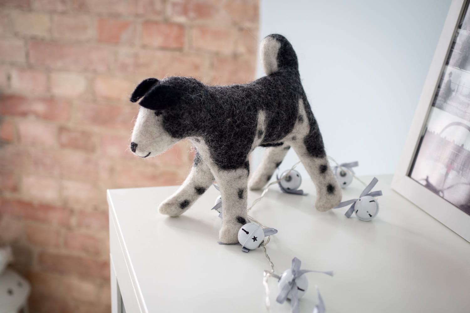 Psiak - zwierzak filcowy - obrazek 3