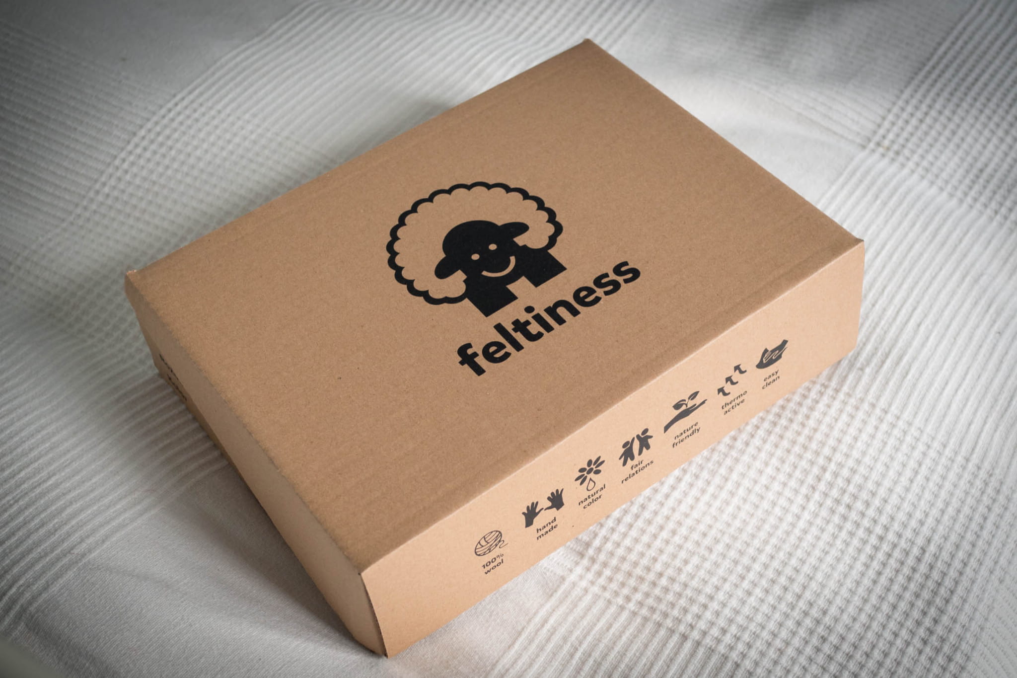 Paputy Granatowe - kapcie wełniane - obrazek 9