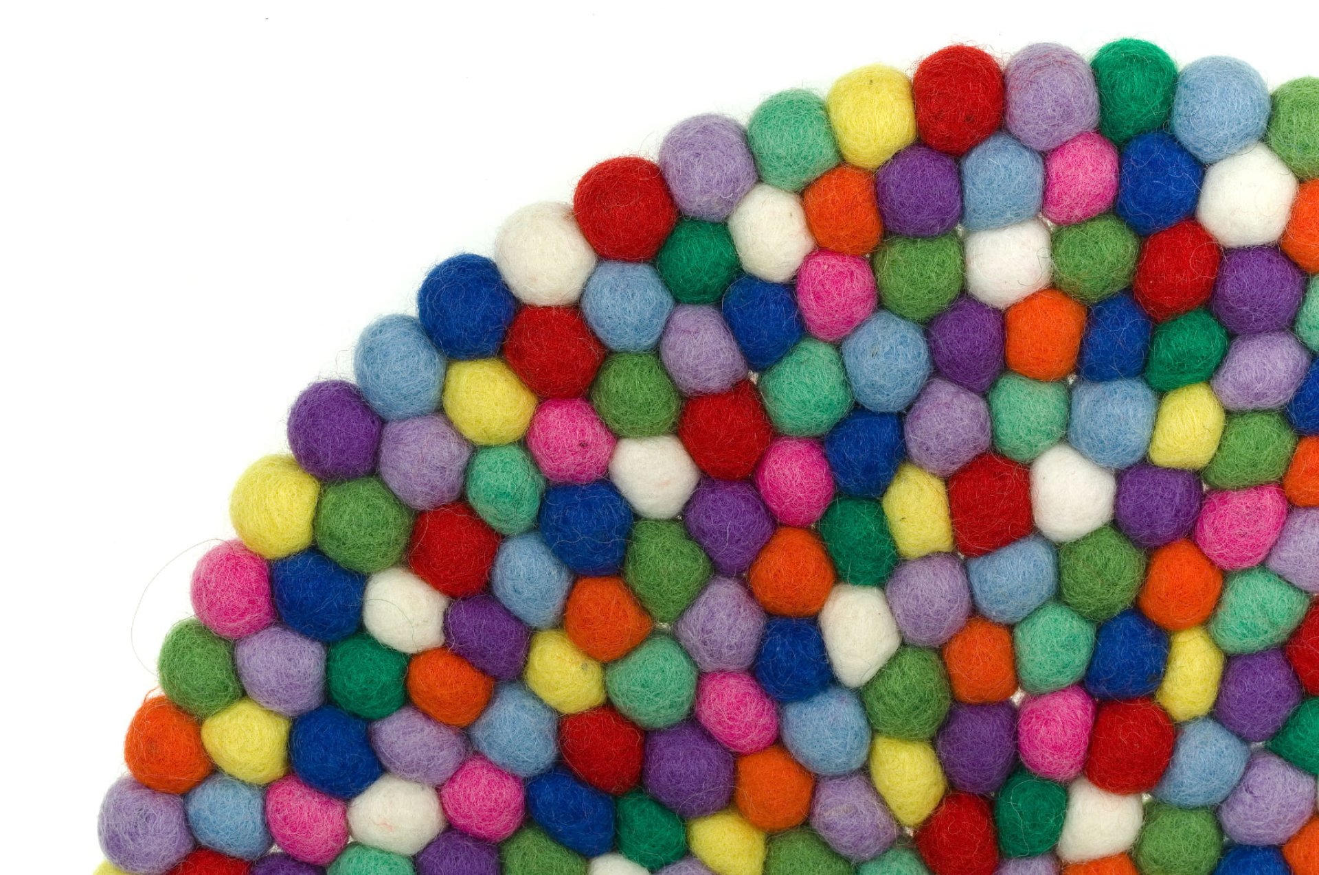 Podkładka wełniana 30 cm Tradycyjna - obrazek 3