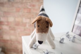 Alternative view of Terier - zwierzak filcowy