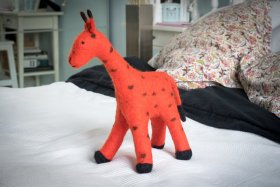 Alternative view of Żyrafa - zwierzak filcowy