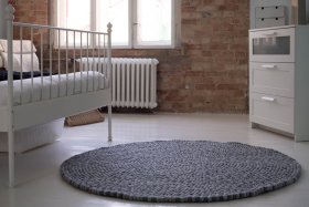 Dywan wełniany - Jasny Popiel - Feltiness