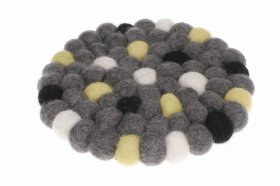 Podkładki z wełny na stół Multikolor - Feltiness