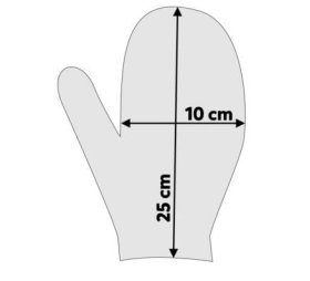 Rękawiczki wełniane z klapką - Feltiness