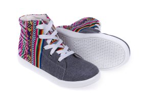 Alternative view of Trampki Inkamos Alto Gris, oryginalne buty z Peru