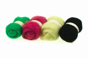 Alternative view of Wełna owcza -  czesanka