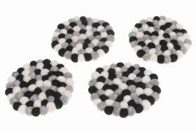 Podkładki wełniane pod kubek - Feltiness