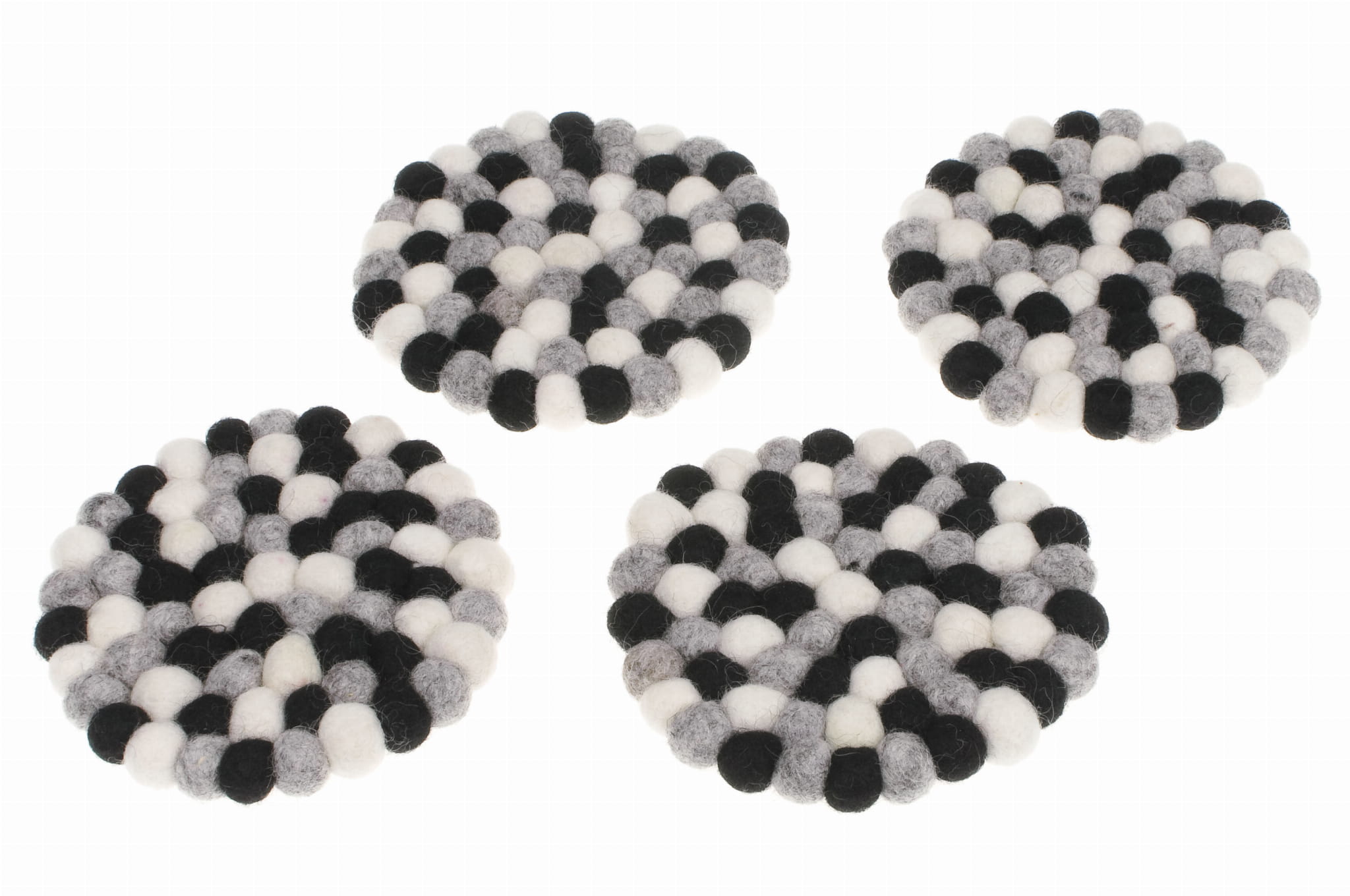 Podkładki wełniane pod kubek - obrazek 5